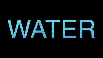 Text Filling Water CSS Animation | Cool CSS Animation Effects