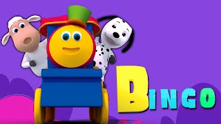 Бинго собака | детские стишки | Детские песни | Bob The Train | 3D Toddlers Songs | Bingo The Dog Бинго собака | детские стишки | Детские песни | Bob The Train | 3D Toddlers Songs | Bingo The Dog