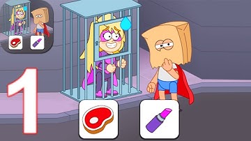 Help the Hero - Gameplay Walkthrough Part 1 Levels 1-10 (Android, iOS)