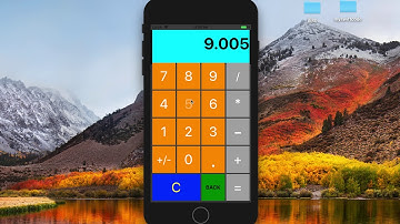A simple  calculator  made by Swift 4.0 for iOS