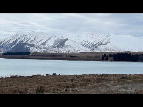 ニュージーランド遠征 キャンピングカーの旅 (2) Lake Tekapo 2022年8月15日
