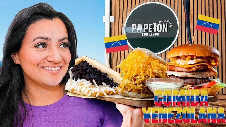 VENEZUELAN FOOD | THE ENTIRE MENU