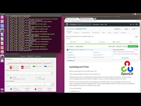Build OpenCV on NVIDIA Jetson TX2
