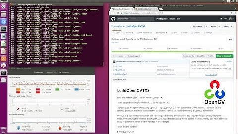 Build OpenCV on NVIDIA Jetson TX2