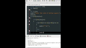 C++ Program to create a hollow square star pattern || Shape || programming_knowledge 👩‍🏫