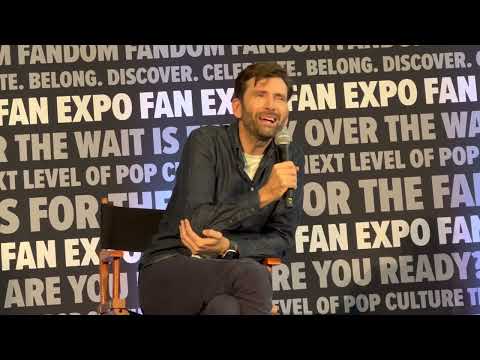 David Tennant FanExpo Boston 2022 Panel