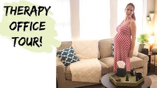 Therapist Office Tour | Private Practice Therapy Office