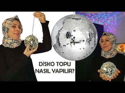 Video: Disko Aynalı Küre Nasıl Yapılır