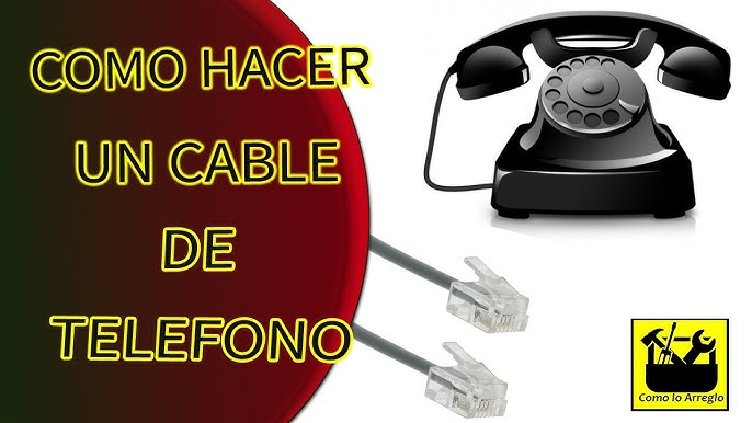 CONECTOR RJ11 Y CABLE DE 2 - 4 ó 6 HILOS ¿CUALES UTILIZO PARA MI  COMPROBADOR DE TOMA DE TELEFONO? - YouTube