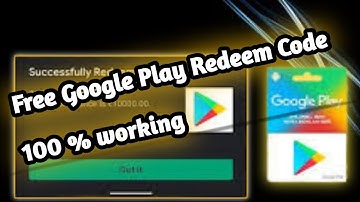 100% H@ck Trick - Free Google Play Redeem Code | Free Redeem Code | How To Get Free Redeem Code