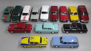 Масштабные модели легковых автомобилей ГАЗ «Волга» - Автолегенды СССР - Наш Автопром - Моя коллекция
