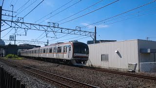 [歴史と新技術の融合車両] 東京メトロ10000系 東上線普通川越市行き 志木(TJ-14)～柳瀬川(TJ-15)