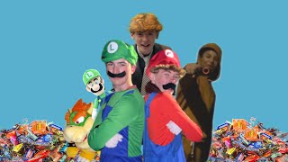 Super Marieo Bros go Halloweening