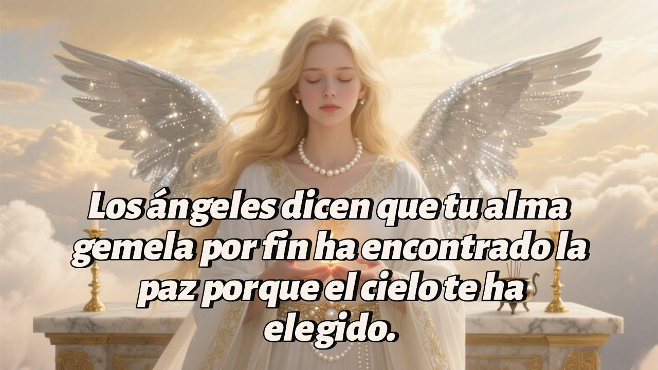 Los ángeles dicen que tu alma gemela por fin ha encontrado la paz ...
