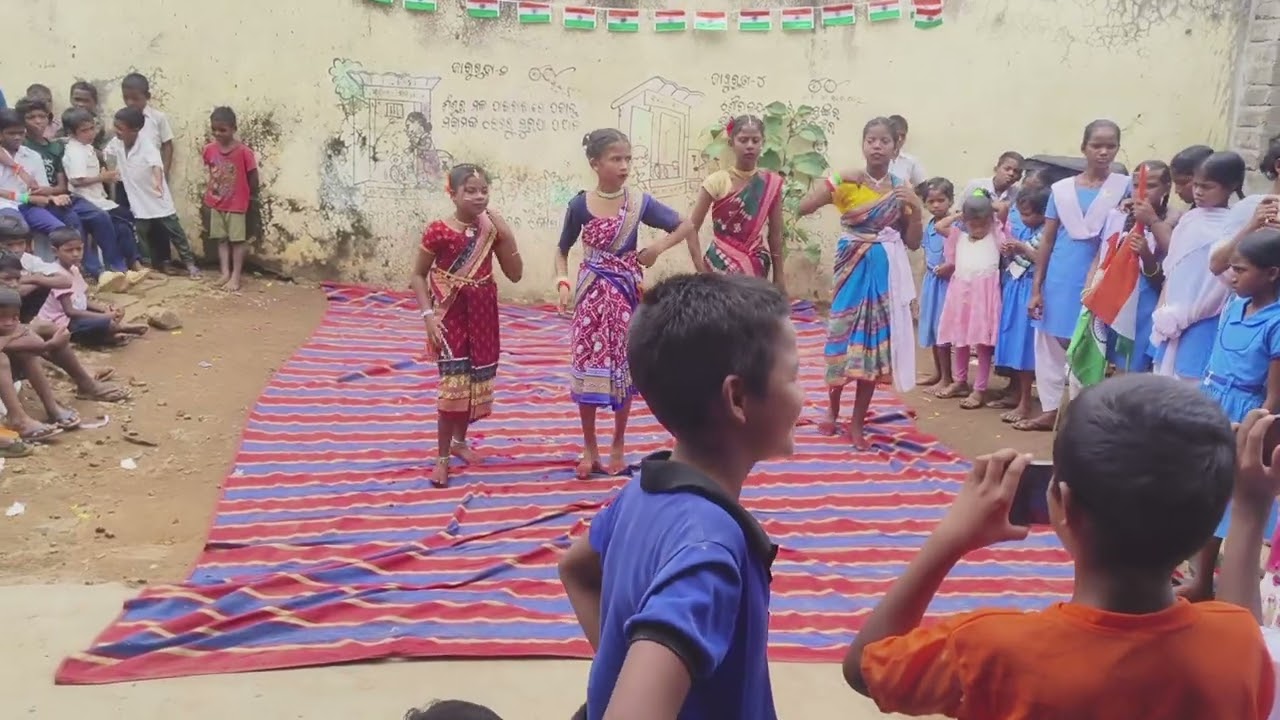 School children dance k