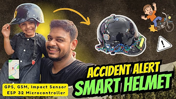 🚨 Accident Alert System using GPS, GSM and ESP32 for Bike Safety | 🏆Award Winning Project