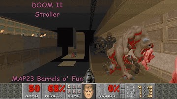[WR] Doom II MAP23 "Barrels o