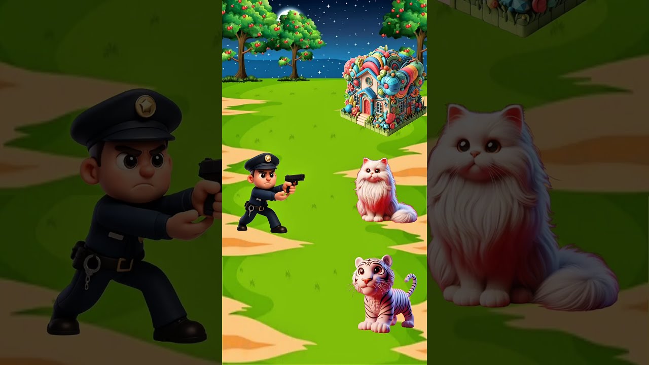 Which House Is The Dog Hiding In English Cartoon Shorts