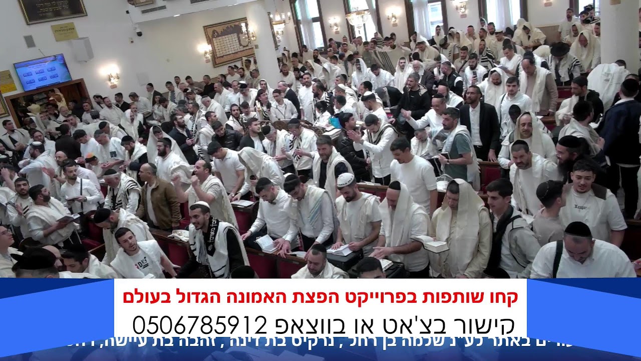 הרב אייל עמרמי - תפילת ראש חודש אדר תשפ