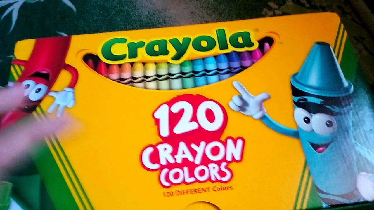 REVIEW] Crayola 120-count crayons 