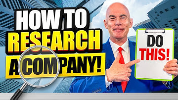 HOW to RESEARCH a COMPANY for a JOB INTERVIEW & WHY DO YOU WANT TO WORK FOR US? (BEST ANSWER!)