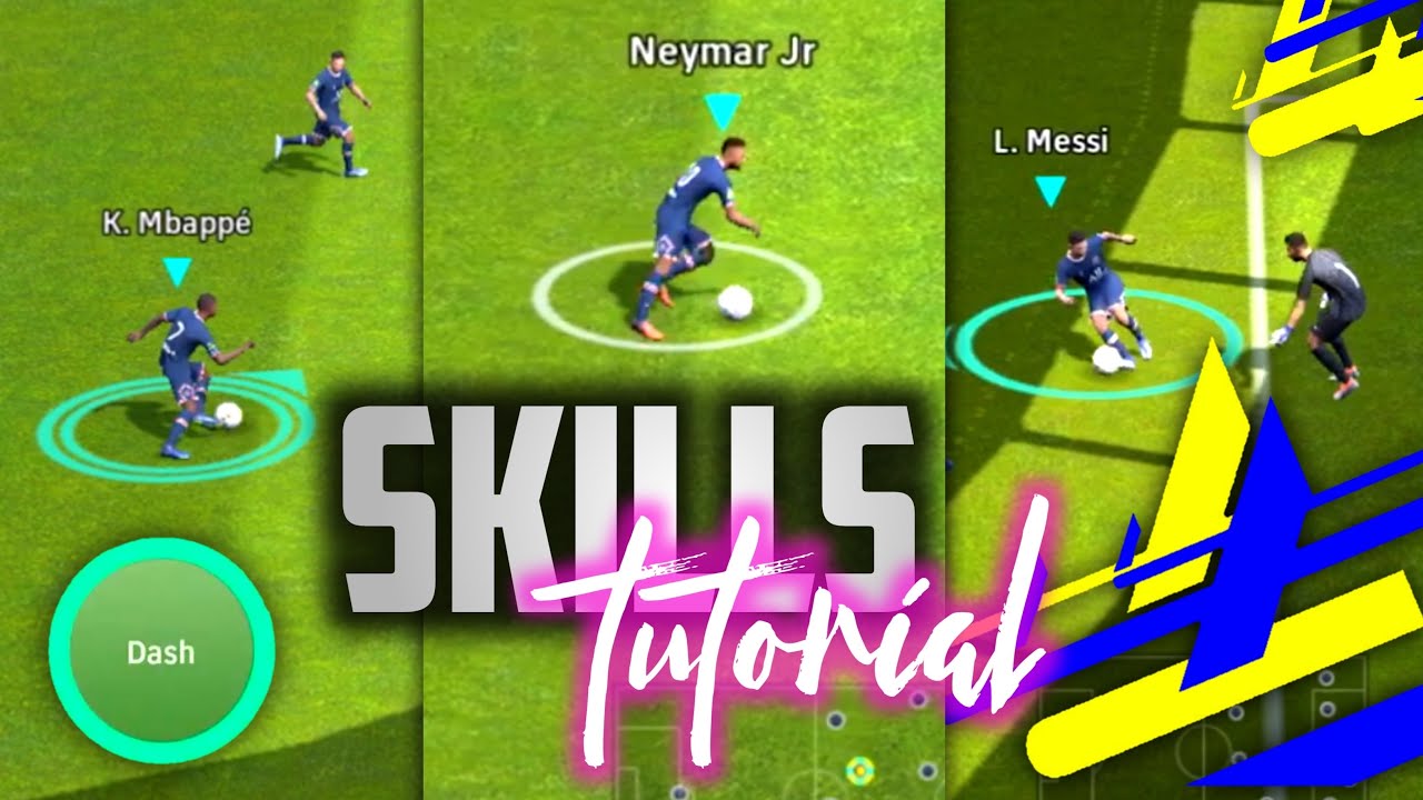 Dribbling on the break and my quick explanation on what you should look for  vs COM (Directional stick on) : r/pesmobile