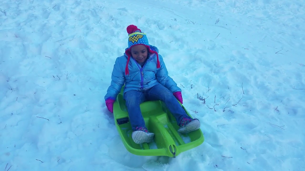 Edwards Christmas 2018 Mt Charleston sled rides YouTube