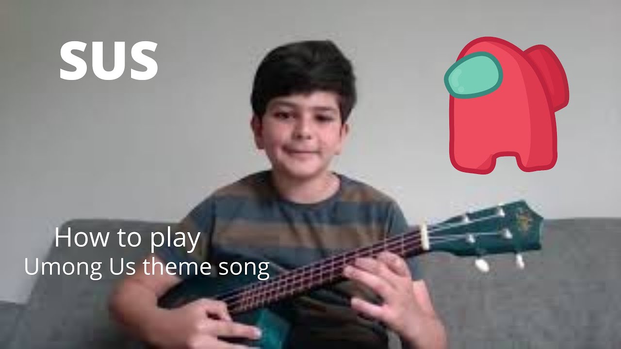 How to play Among Us theme song on Ukulele/Uke Bro's YouTube