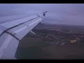 Air France Airbus A318 / Landing at Paris CDG / 4K Video