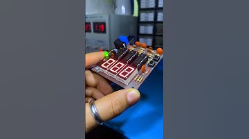 7 Segment Counter | That Perfect 0–999 Display😍#shorts #electronics #diyproject #7segment #hcf4026be