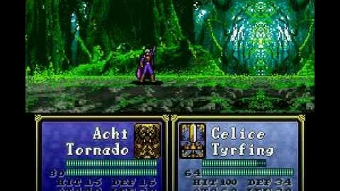 FE4 Random - 8 Attacks by a Sage.