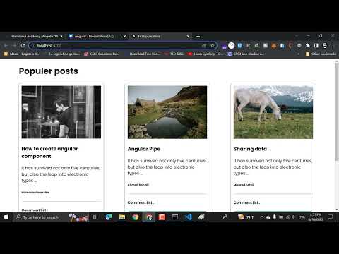 42 - Angular course for beginners 2023  : Routing - Introduction  -  بالدارجة التونسيّة