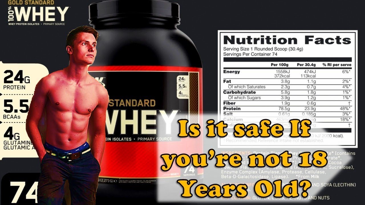 Can 17 year old boy take whey protein?