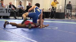 20140405120123 CDN NAT JUV FS 58kg Jason Reeves PEI vs Evan Takach NCWC