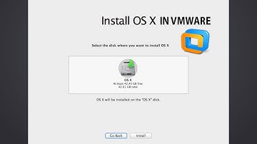 MacOS Lion 10.7 On VMWARE 11.1.x Quick install