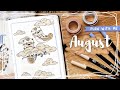 PLAN WITH ME | August Bullet Journal Set Up | Avatar The Last Airbender!