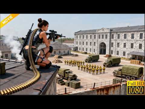 A stunning agent storms a Japanese base fully armed, taking out an elite enemy unit with precision!