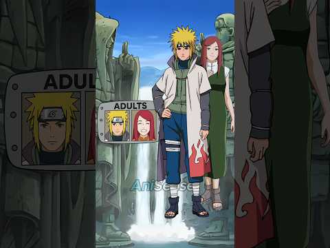 Minato Kushina Couple Evolution Naruto Narutoshippuden Minato Kushina