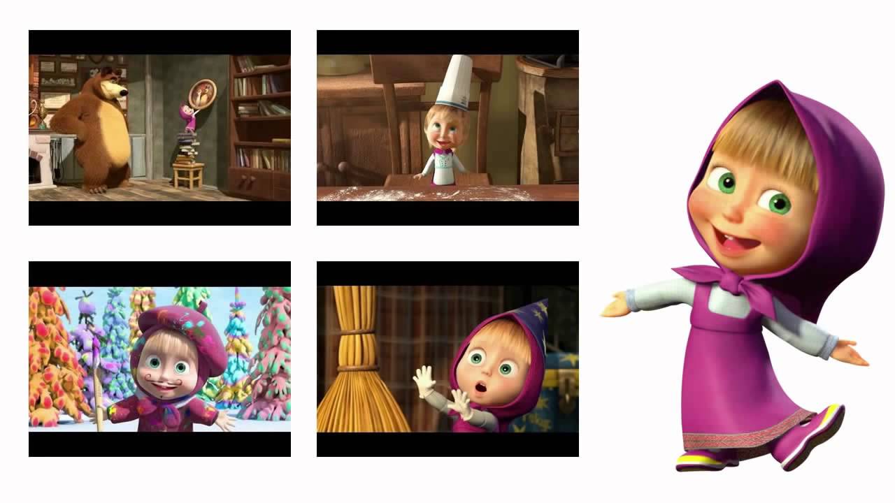 Masha And The Bear New Episodes 2015 In English Full Hd маша и 