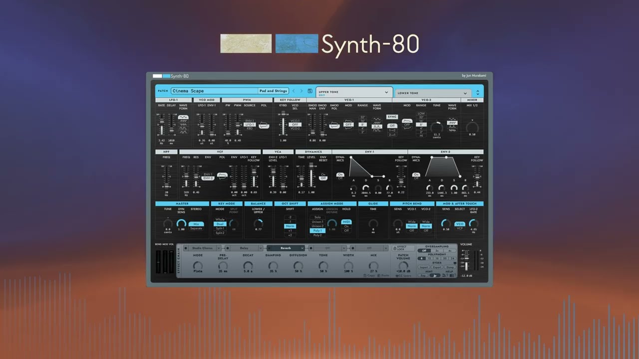 Jun Murakami Synth-80: The Roland MKS-80 Super Jupiter Finally