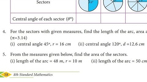8th Maths chapter 2 Measurement Exercise 2.1 sum 5 pg no 58