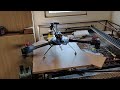 Heavy Y6 hexacopter first motor test