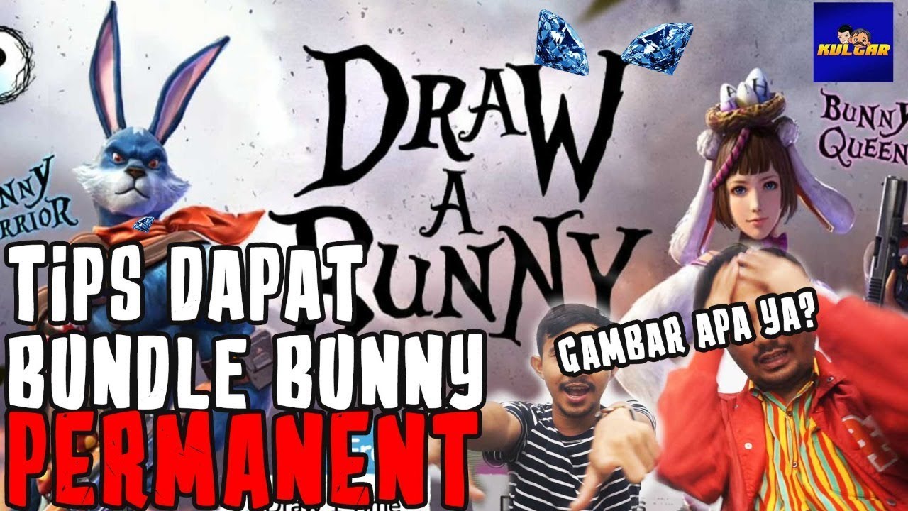Tips Dapetin Bunny Bundle Permanent Di Event Draw A Bunny Garena
