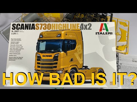 Maquette camion Scania S730 Highline 4x2 - Italeri 3927 - 1/24