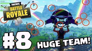 YOU WON'T BELIEVE THIS 20 PLAYER TEAM MATCH! | Fortnite Battle Royale Gameplay Walkthrough Part 8