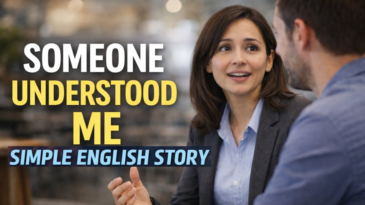 The First Time Someone Understood Me | Simple English Story for Speaking Confidence 