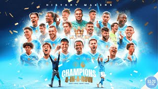 Manchester City Premier League Champions Again Ole Ole