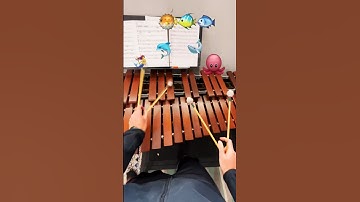 Under The Sea but it’s on Marimba! 😁 #shorts #disney #percussion #thelittlemermaid