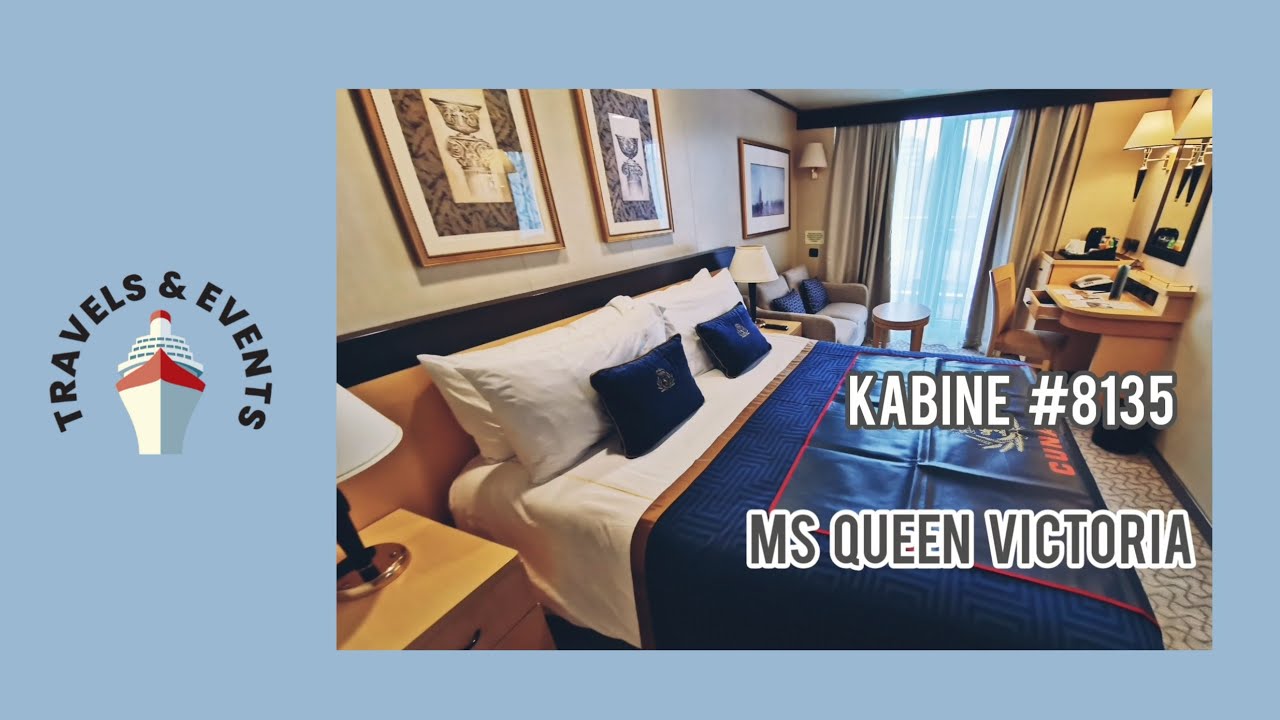 MS Queen Victoria Kabine #8135 Kat BE #cunard