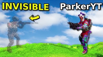 PARKER vs THE INVISIBLE ENEMY!! | CALL OF DUTY MOBILE | SOLO VS SQUADS